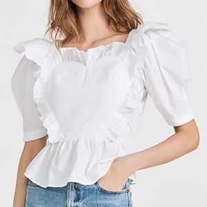 SEA New York brand new adorable heart shaped blouse